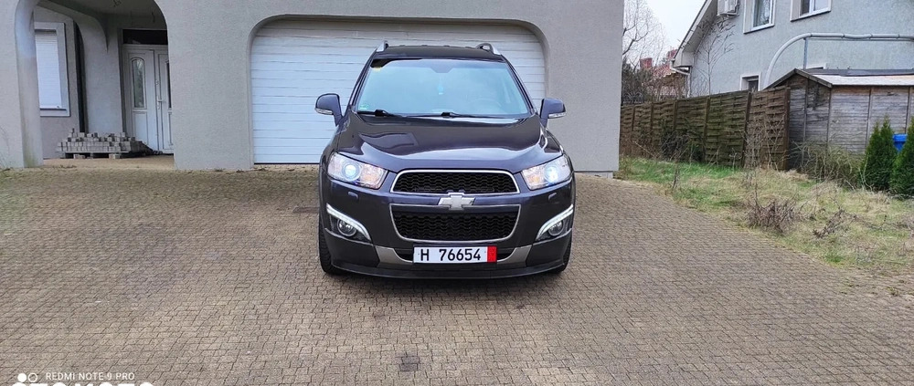 Chevrolet Captiva cena 32999 przebieg: 187000, rok produkcji 2012 z Swarzędz małe 301